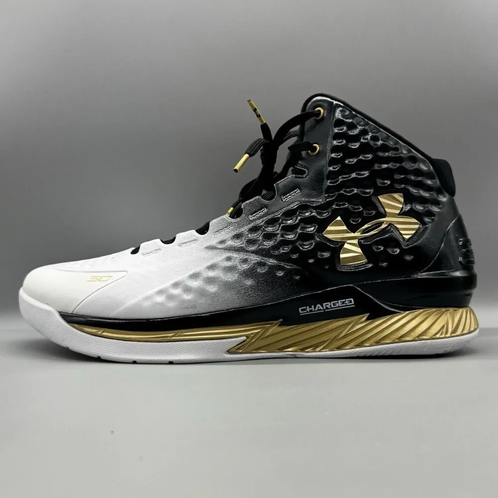 Under Armour Stephen Curry 1 MVP Basketball Shoes 3026051-001 Men's Size 12